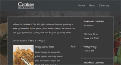 Desktop Screenshot of castalanos.com